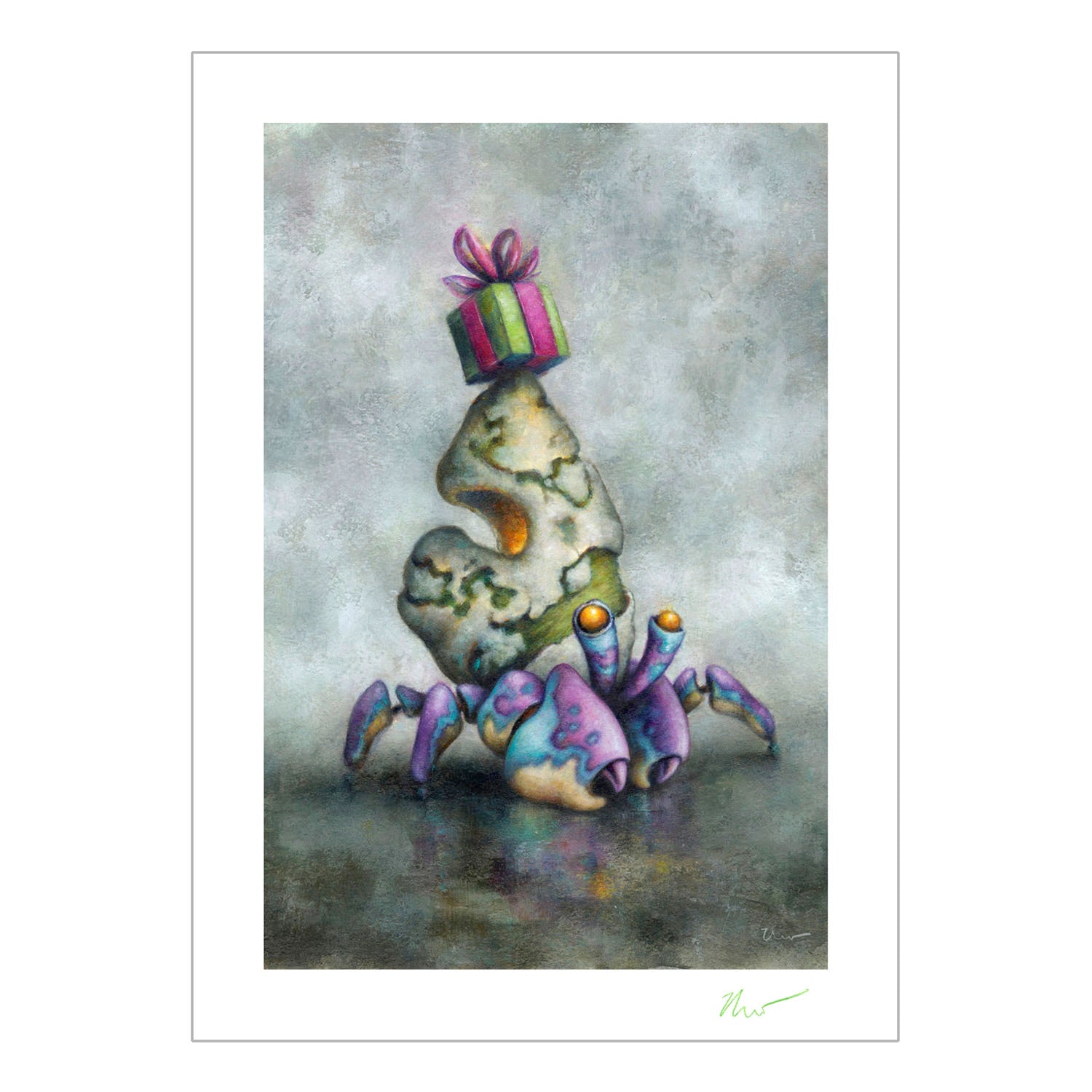 GIFT HERMIT (unframed)