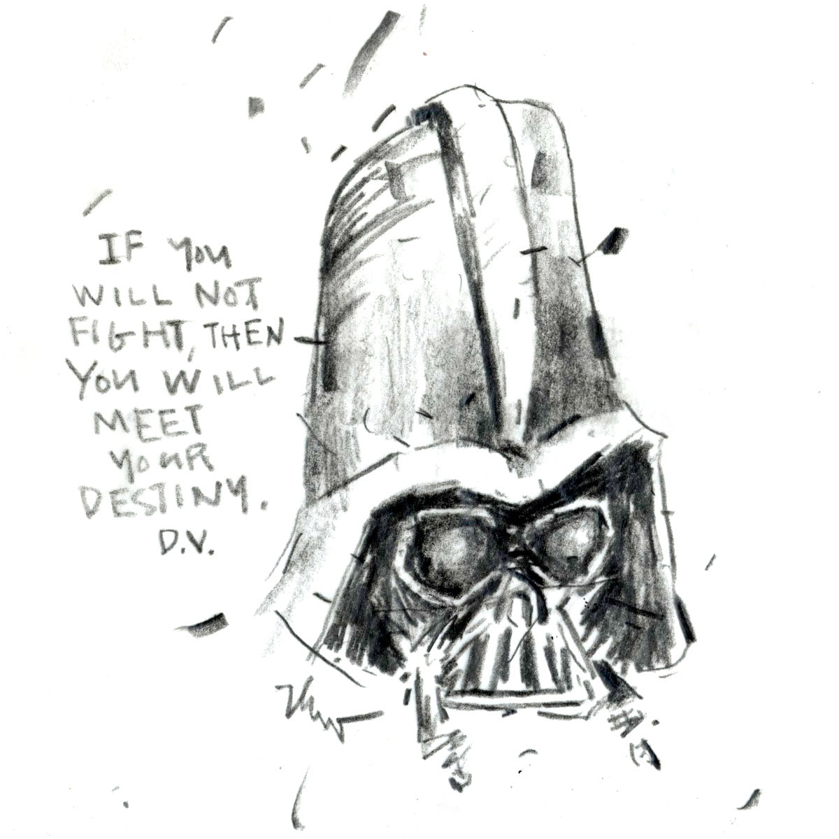 VADER'S FLOATING HEAD